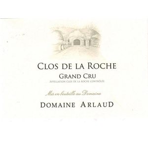 2017 Domaine Arlaud, Clos de la Roche Grand Cru 6x75cl