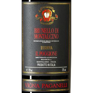 2012 Il Poggione, Brunello di Montalcino, Vigna Paganelli Riserva 6x75cl