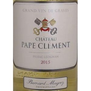 2019 Le Clementin de Pape Clement Blanc, Pessac-Leognan 6x75cl