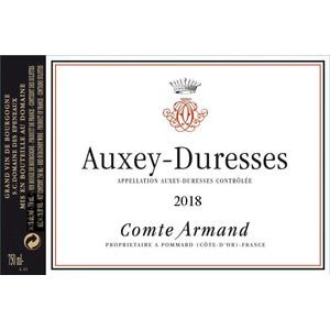 2018 Comte Armand, Auxey-Duresses, Rouge 6x75cl