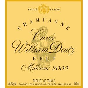 2002 Deutz, Cuvee William Deutz 6x75cl