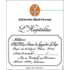 2021 Gerard Bertrand, Coteaux Hospitalitas, La Clape 6x75cl