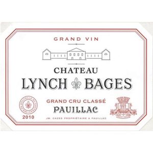 2010 Chateau Lynch-Bages 5eme Cru Classe, Pauillac 12x75cl