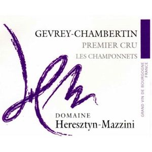 2021 Domaine Heresztyn-Mazzini, Gevrey-Chambertin Premier Cru, Champonnet 6x75cl