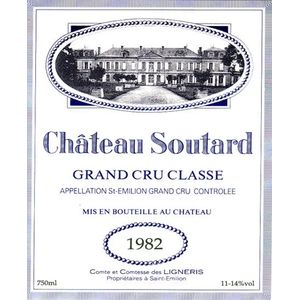 2000 Chateau Soutard Grand Cru Classe, Saint-Emilion Grand Cru 12x75cl
