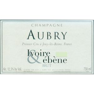 2014 Aubry, Ivoire & Ebene Brut 6x75cl