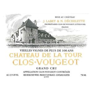2019 Chateau de la Tour, Clos de Vougeot Grand Cru, Vieilles Vignes 6x75cl