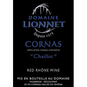 2022 Domaine Lionnet, Cornas, Chaillot 6x75cl