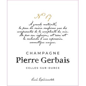 NV Pierre Gerbais, Experimentale N°17, Champagne 6x75cl