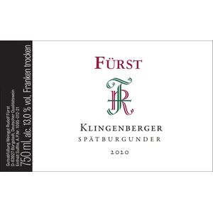 2022 Furst, Burgstadter Spatburgunder, Franken 6x75cl