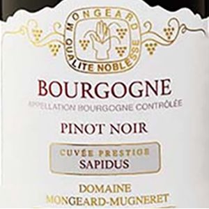 2022 Domaine Mongeard Mugneret, Bourgogne, Pinot Noir Cuvee Sapidus 6x75cl