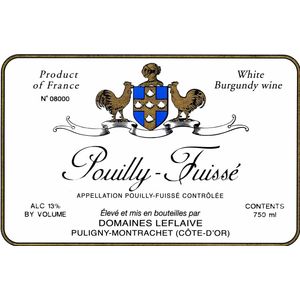 2021 Domaines Leflaive, Pouilly-Fuisse 6x75cl