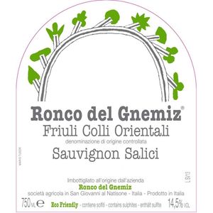 2022 Ronco del Gnemiz, Salici Sauvignon, Friuli Colli Orientali 6x75cl