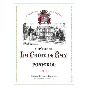 2016 Chateau La Croix de Gay, Pomerol 6x75cl