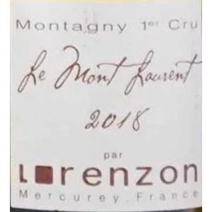 2018 Bruno Lorenzon, Montagny Premier Cru, Mont Laurent 6x75cl
