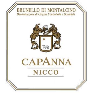 2019 Capanna, Brunello di Montalcino, Nicco 6x75cl