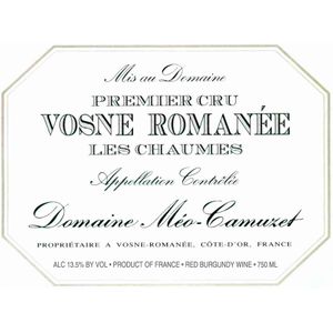 2009 Domaine Meo Camuzet, Vosne-Romanee Premier Cru, Les Chaumes 6x75cl