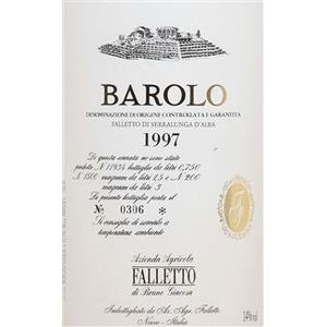 2011 Bruno Giacosa, Barolo, Falletto 6x75cl