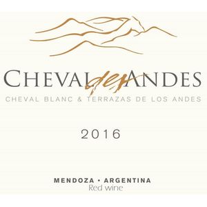 2016 Cheval Blanc & Terrazas de Los Andes, Cheval des Andes, Mendoza 6x75cl