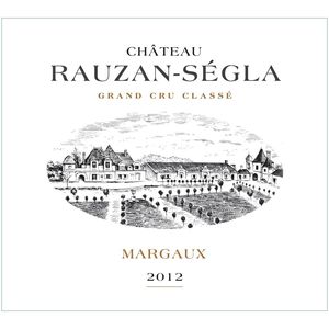2012 Chateau Rauzan-Segla 2eme Cru Classe, Margaux 12x75cl