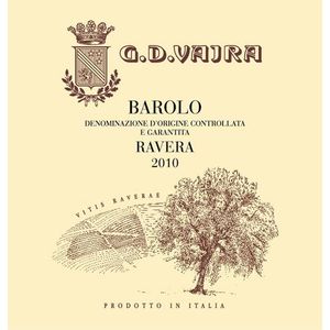 2021 G.D. Vajra, Barolo, Ravera 6x75cl