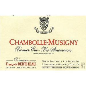 2017 Domaine Francois Bertheau, Chambolle-Musigny Premier Cru, Les Amoureuses 12x75cl