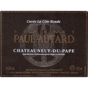 2001 Domaine Paul Autard, Chateauneuf-du-Pape, Cote Ronde 12x75cl