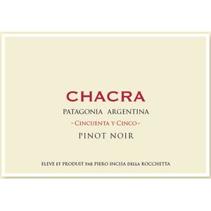 2016 Bodega Chacra, Cincuenta y Cinco Pinot Noir, Patagonia 6x75cl