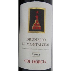 2008 Col d'Orcia, Brunello di Montalcino 6x75cl