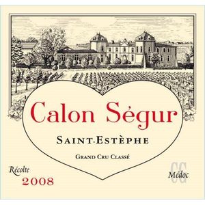 2008 Chateau Calon Segur 3eme Cru Classe, Saint-Estephe 12x75cl