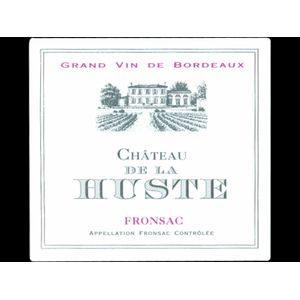 2022 Chateau de la Huste, Fronsac 6x150cl