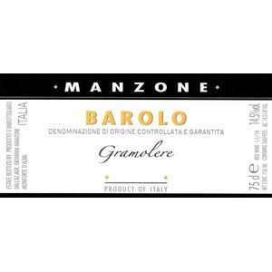 2001 Giovanni Manzone, Barolo, Gramolere 12x75cl