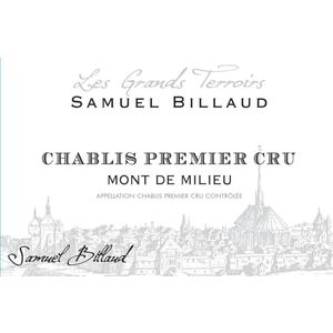 2022 Samuel Billaud, Chablis Premier Cru, Mont de Milieu 6x75cl