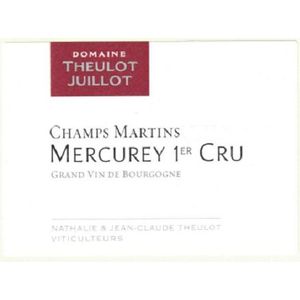 2021 Theulot Juillot, Mercurey Premier Cru, Les Champs Martin Rouge 6x75cl