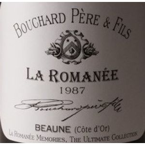 1987 Bouchard Pere et Fils, La Romanee Grand Cru, Memories, The Ultimate Collection 6x75cl