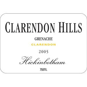 2004 Clarendon Hills, Hickinbotham Grenache, South Australia 6x75cl