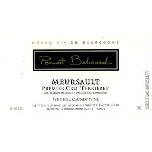 2020 Pernot Belicard, Meursault Premier Cru, Perrieres Dessous 6x75cl