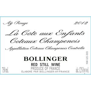 2013 Bollinger, La Cote aux Enfants Grand Cru, Ay 1x75cl