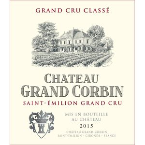 2016 Chateau Grand Corbin Grand Cru Classe, Saint-Emilion Grand Cru 6x150cl