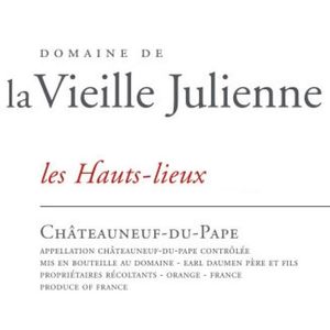 2020 Domaine de la Vieille Julienne, Chateauneuf-du-Pape, Les Hauts Lieux 6x75cl