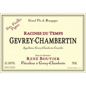 2017 Rene Bouvier, Gevrey-Chambertin, Racine du Temps Tres Vieilles Vignes 12x75cl