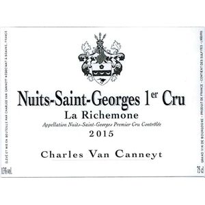 2015 Charles van Canneyt, Nuits-Saint-Georges Premier Cru, La Richemone 6x75cl