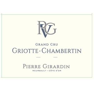 2022 Pierre Girardin, Griotte-Chambertin Grand Cru 1x75cl