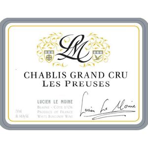 2021 Lucien Le Moine, Chablis Grand Cru, Preuses 6x75cl