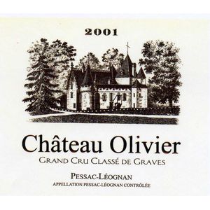 1990 Chateau Olivier, Rouge Cru Classe, Pessac-Leognan 6x150cl