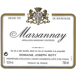 2020 Joseph Roty, Marsannay, Rouge 6x75cl