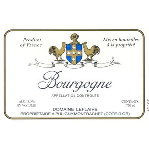 2022 Domaine Leflaive, Bourgogne, Blanc 6x75cl