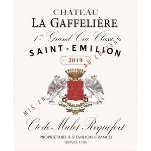 2019 Chateau La Gaffeliere Premier Grand Cru Classe B, Saint-Emilion Grand Cru 12x75cl