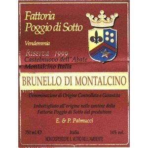 2019 Poggio di Sotto, Brunello di Montalcino, Riserva 3x75cl