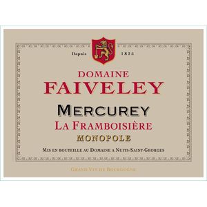2023 Domaine Faiveley, Mercurey, La Framboisiere 6x75cl